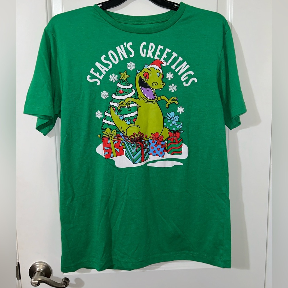 Brand new men’s size medium reptar Christmas T-shirt